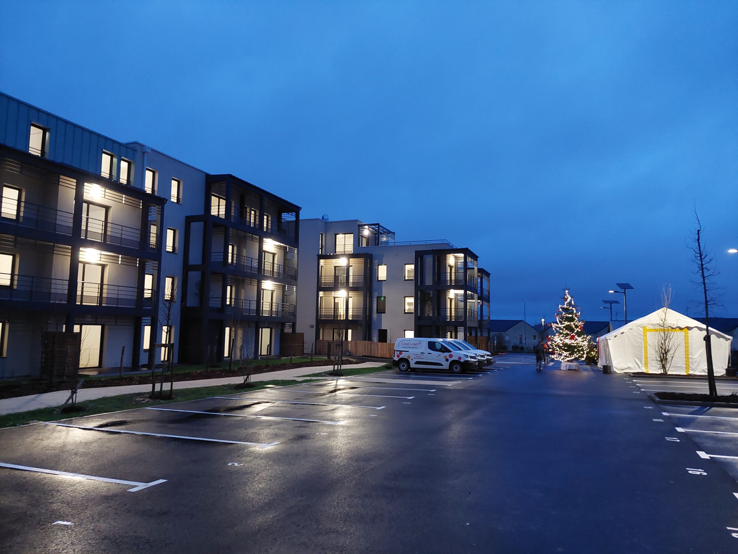 Installation des 60 ans de Coop Logis