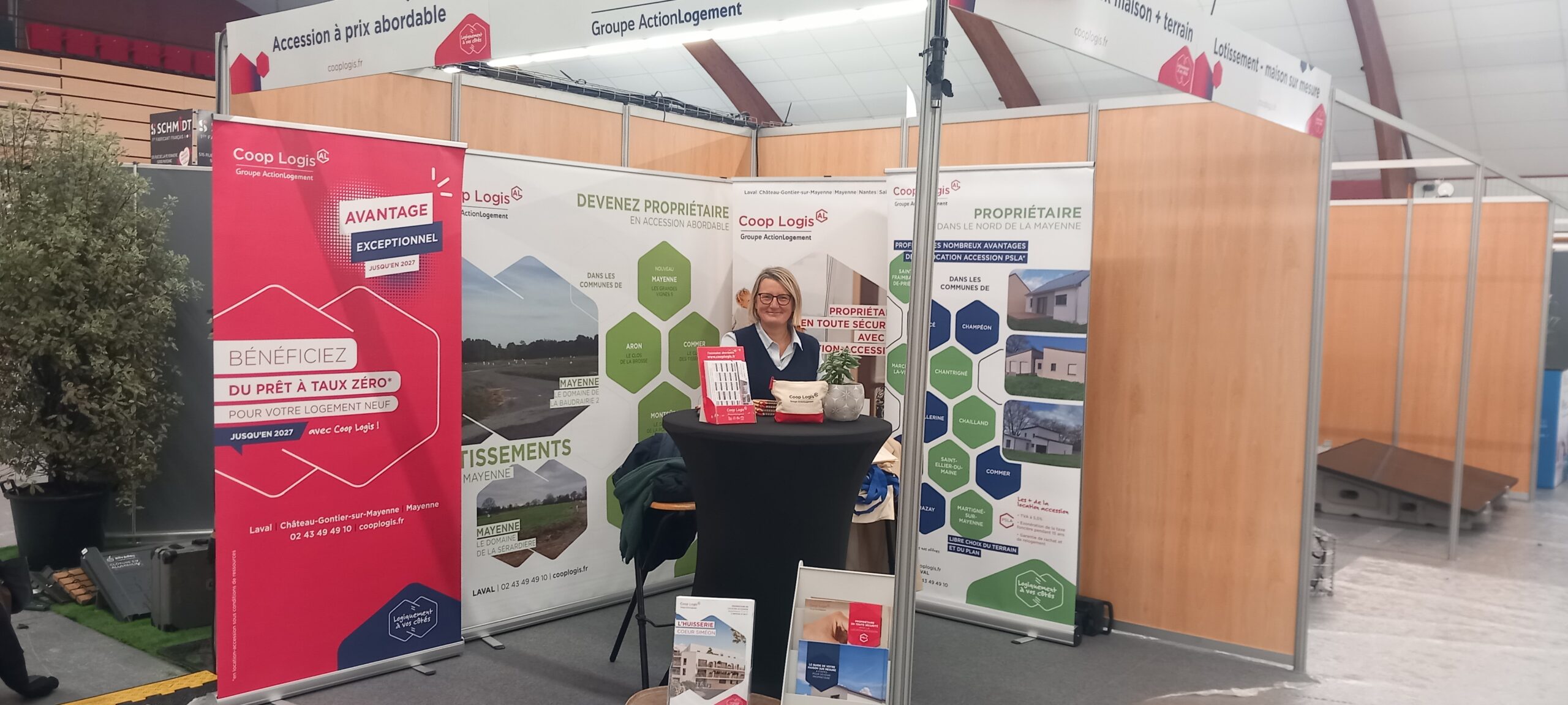 Stand avant amélioration