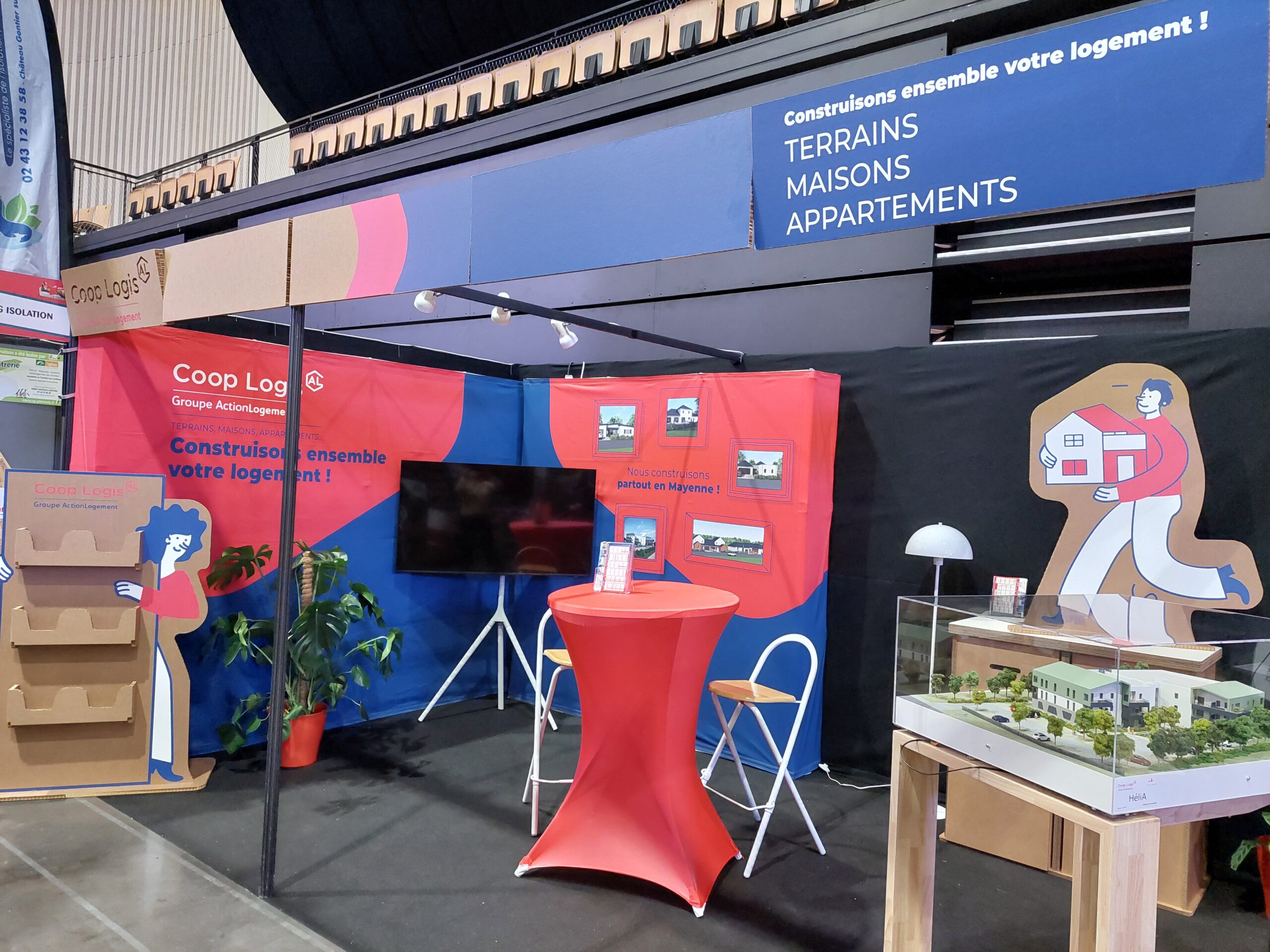 Stand après amélioration