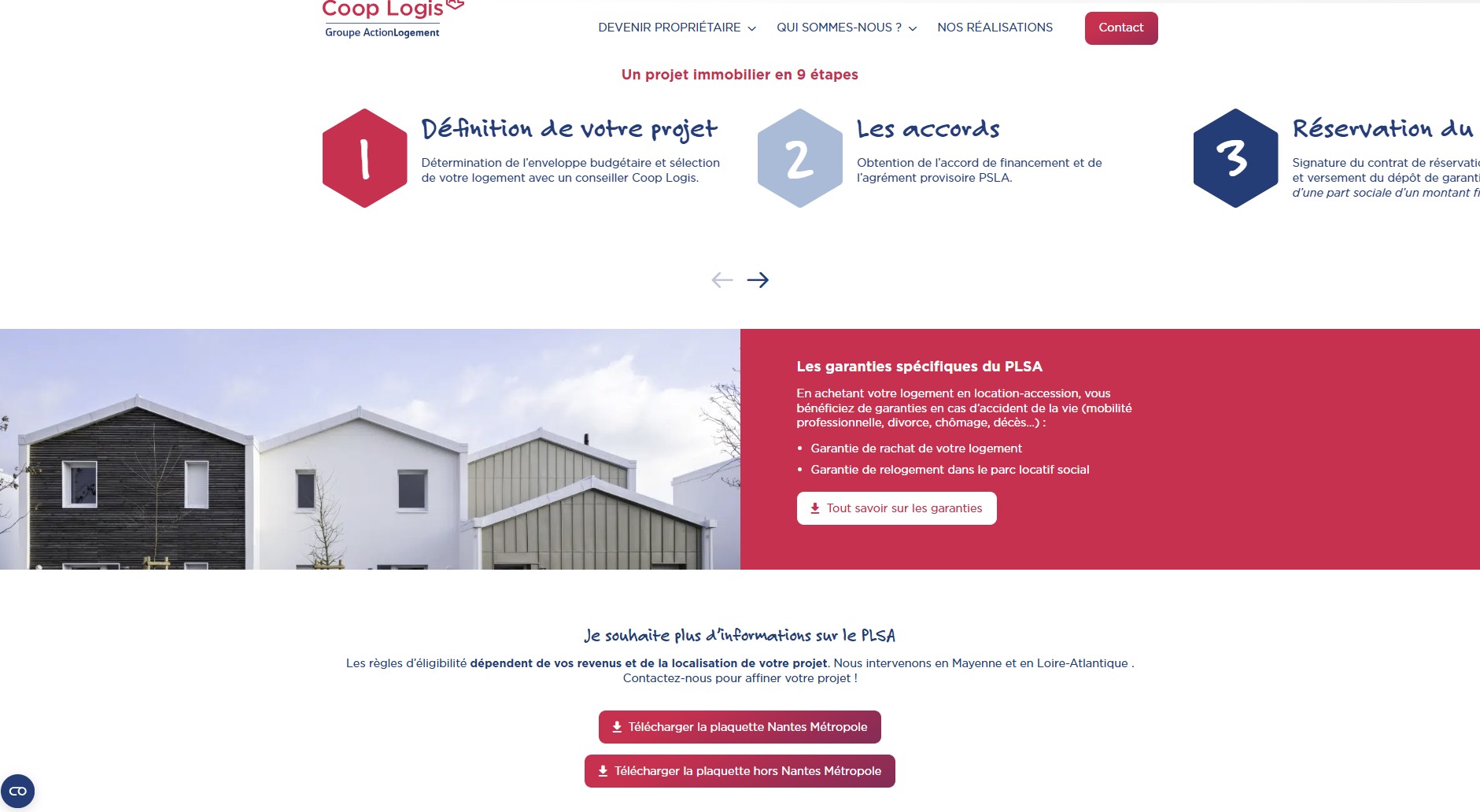 Page après refonte