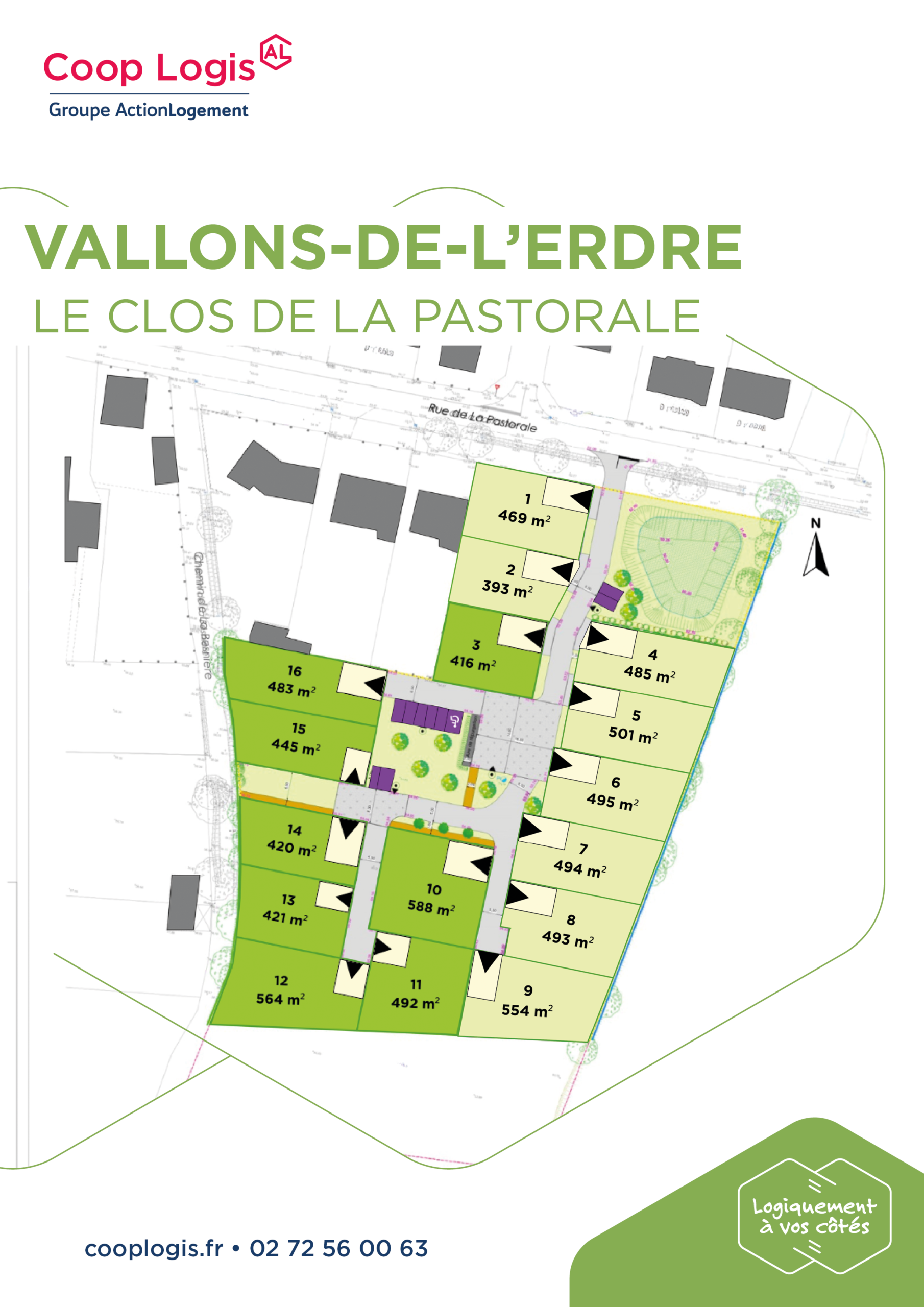 Nouveau flyer terrain Coop Logis