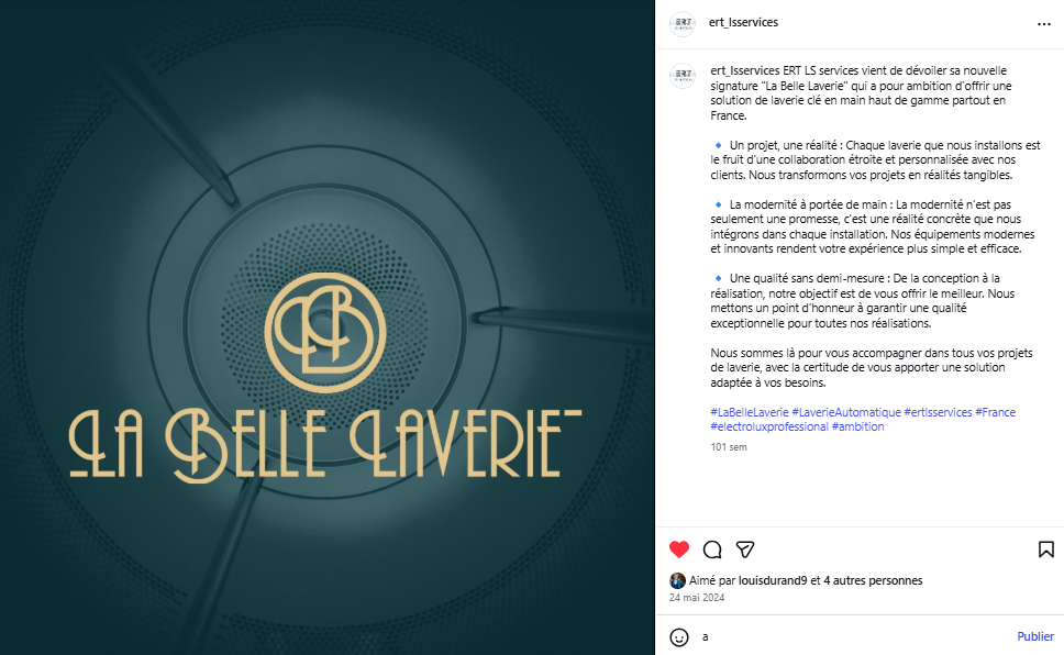 Publication La Belle Laverie