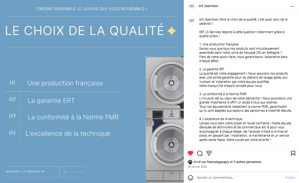 Valeurs ERT LS Services
