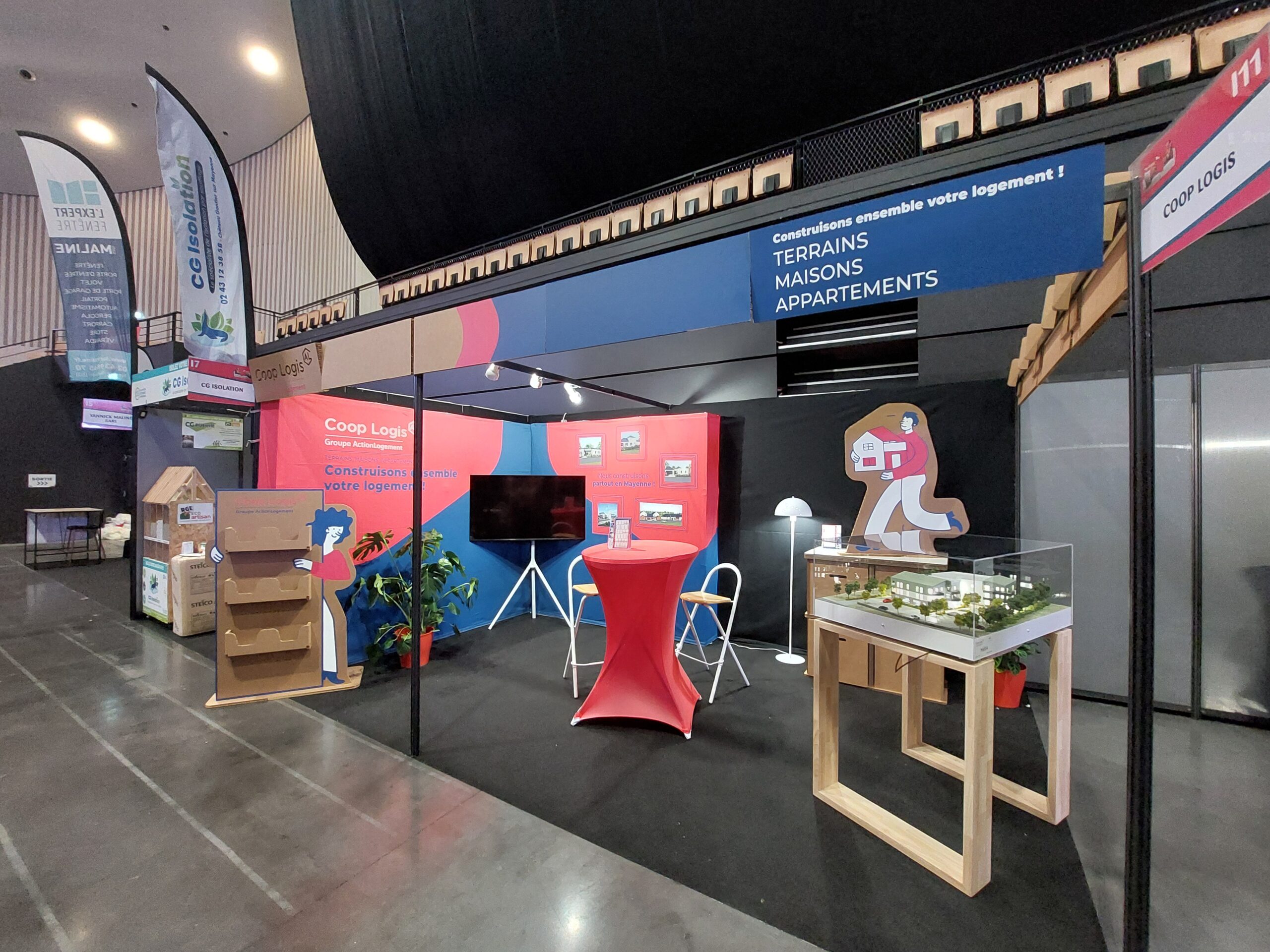 Nouveau stand Coop Logis